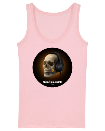 Craniu cu casti - skullphones 03 Cotton Pink