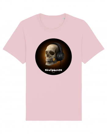 Craniu cu casti - skullphones 03 Cotton Pink