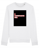 i complete me Bluză mânecă lungă Unisex Rise