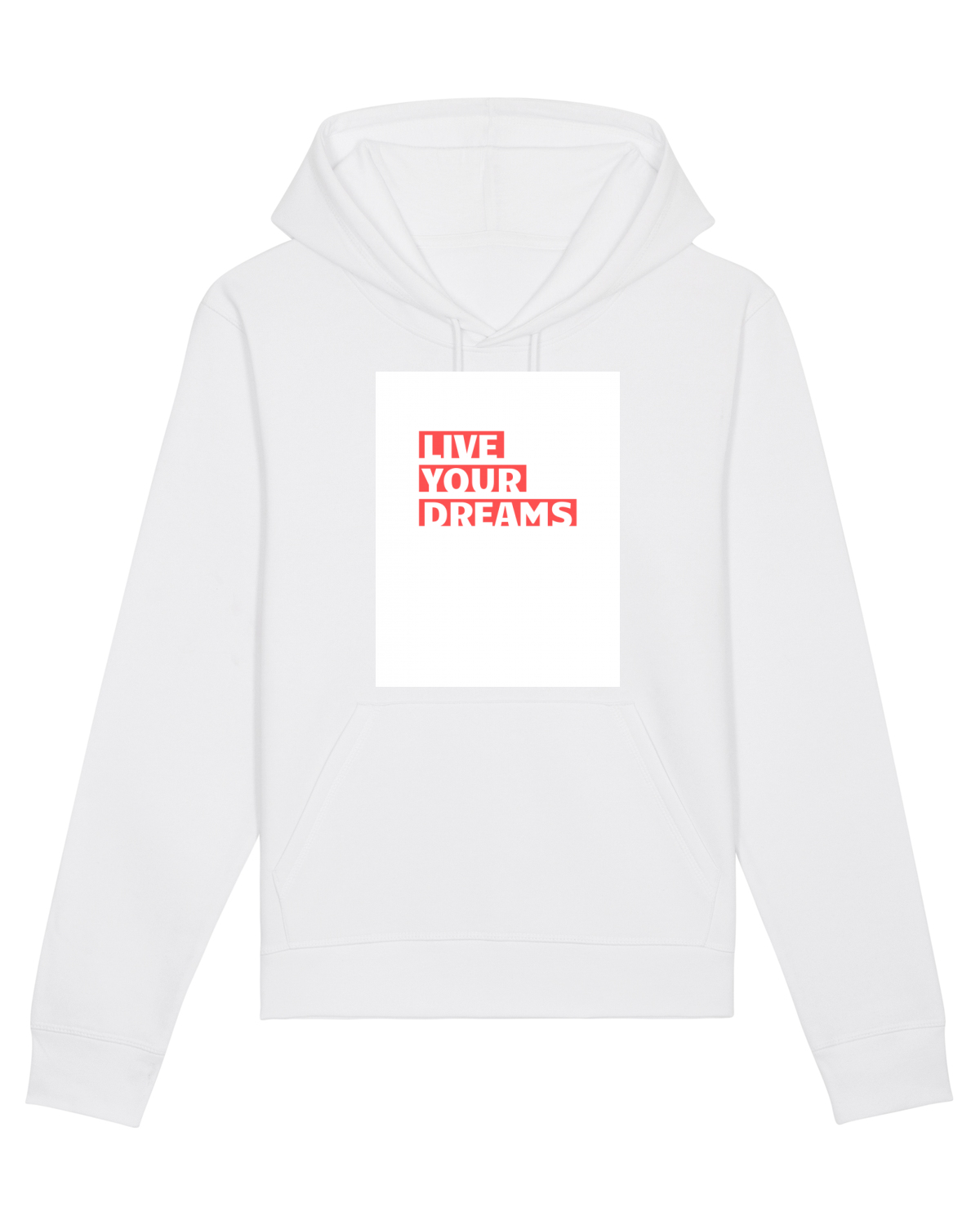 Hanorac Unisex Drummer White