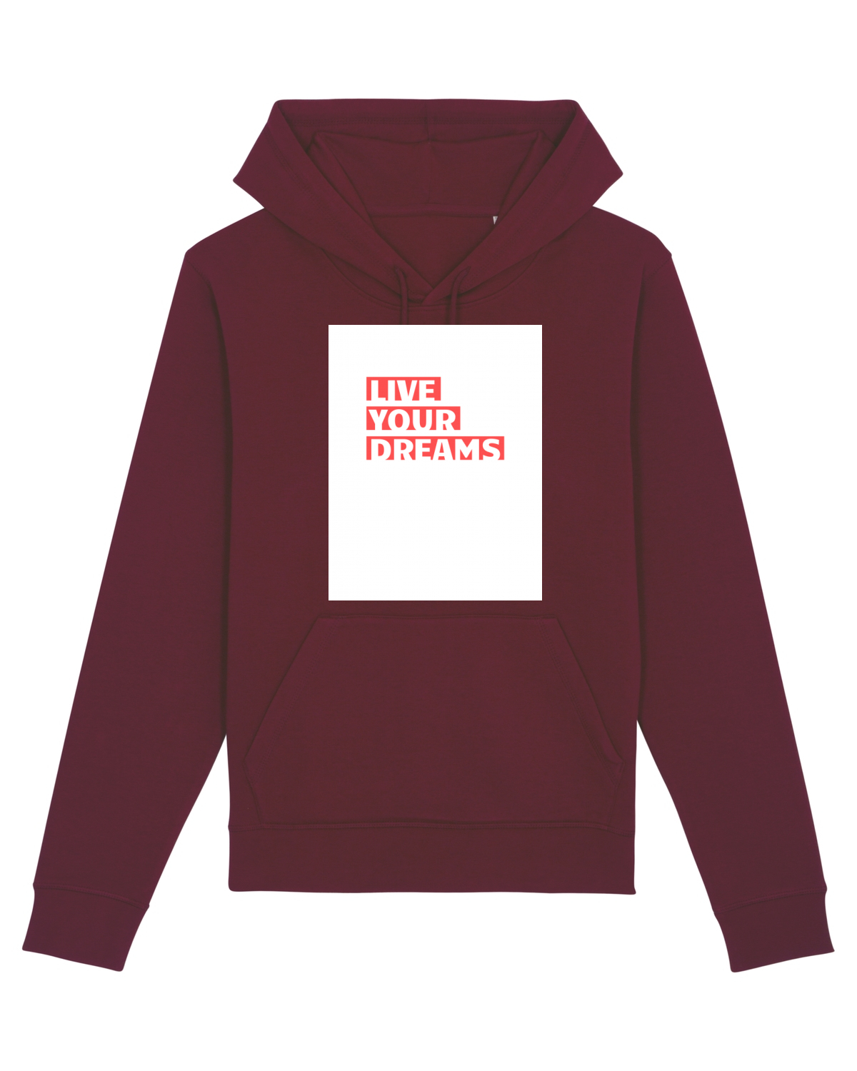 Hanorac Unisex Drummer Burgundy