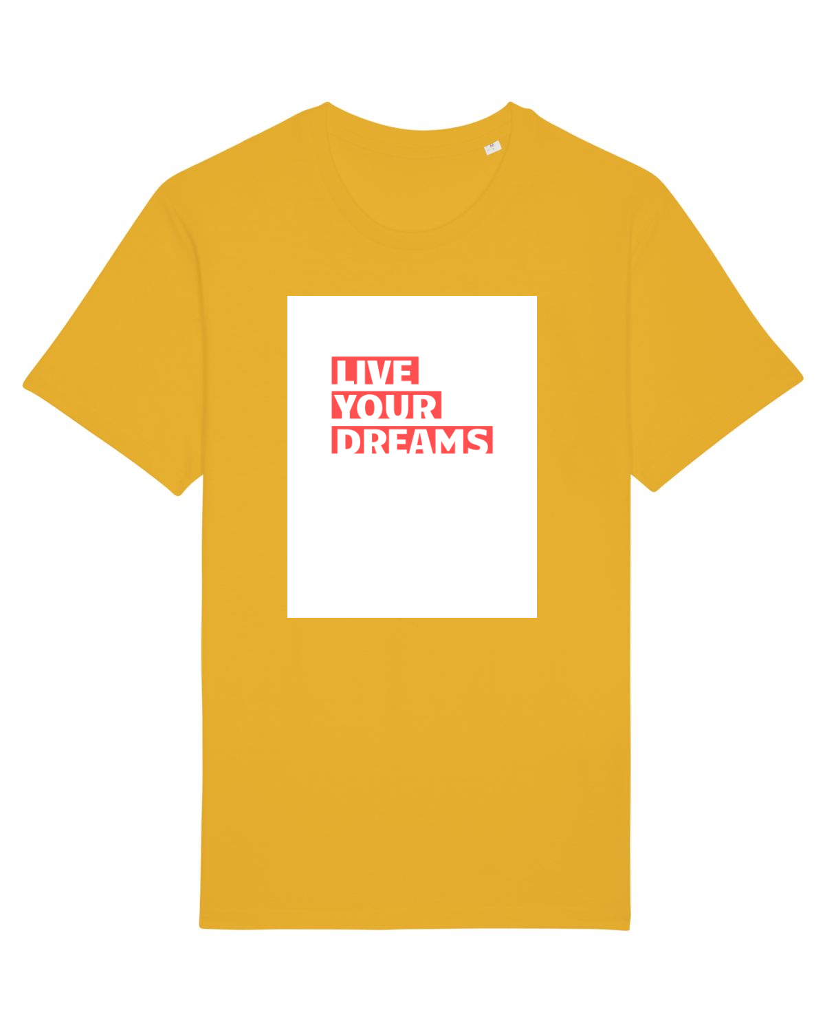 Tricou mânecă scurtă Unisex Rocker Spectra Yellow