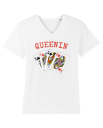 Queenin' Tricou mânecă scurtă guler V Bărbat Presenter