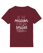 Be the reason someone smiles today Tricou mânecă scurtă  Copii Mini Creator