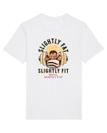 Un pic gras aproape fit. Tricou de mers la sală Tricou mânecă scurtă Unisex Rocker