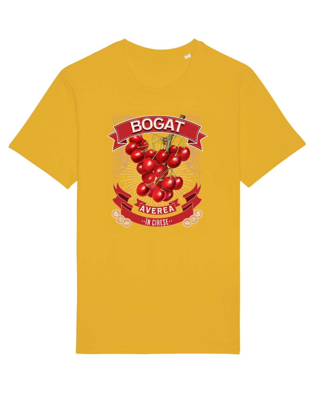 Tricou mânecă scurtă Unisex Rocker Spectra Yellow