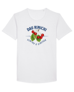 Dau rinichi pentru o cireașă Tricou mânecă scurtă guler larg Bărbat Skater