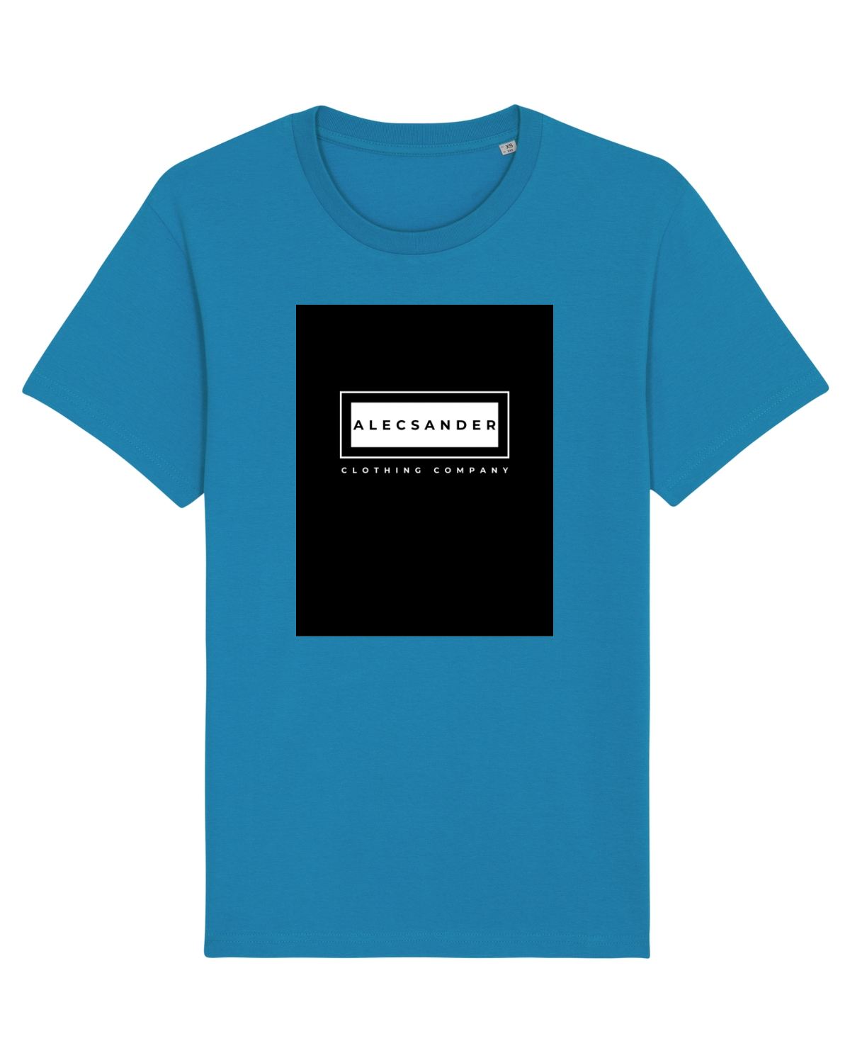Tricou mânecă scurtă Unisex Rocker Azur