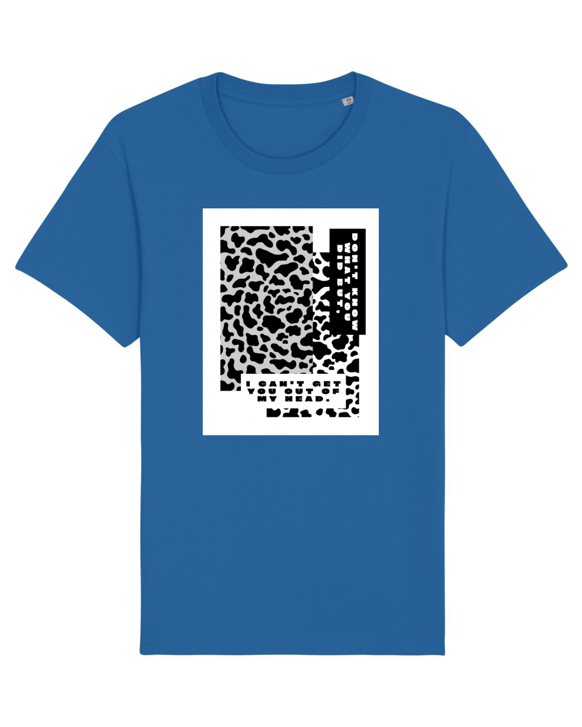 Tricou mânecă scurtă Unisex Rocker Royal Blue