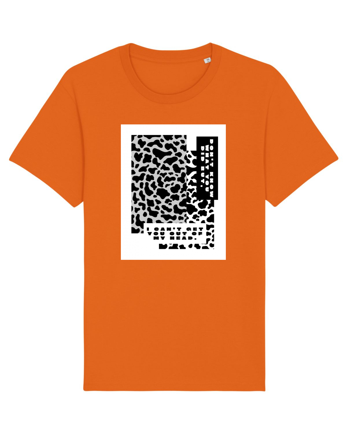 Tricou mânecă scurtă Unisex Rocker Bright Orange