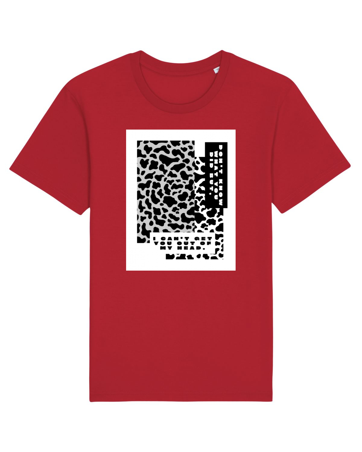 Tricou mânecă scurtă Unisex Rocker Red