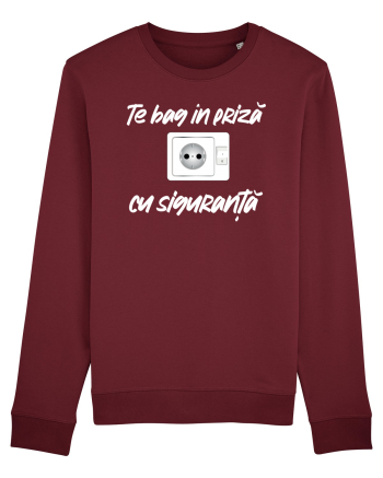 Te bag în priză cu siguranță Burgundy