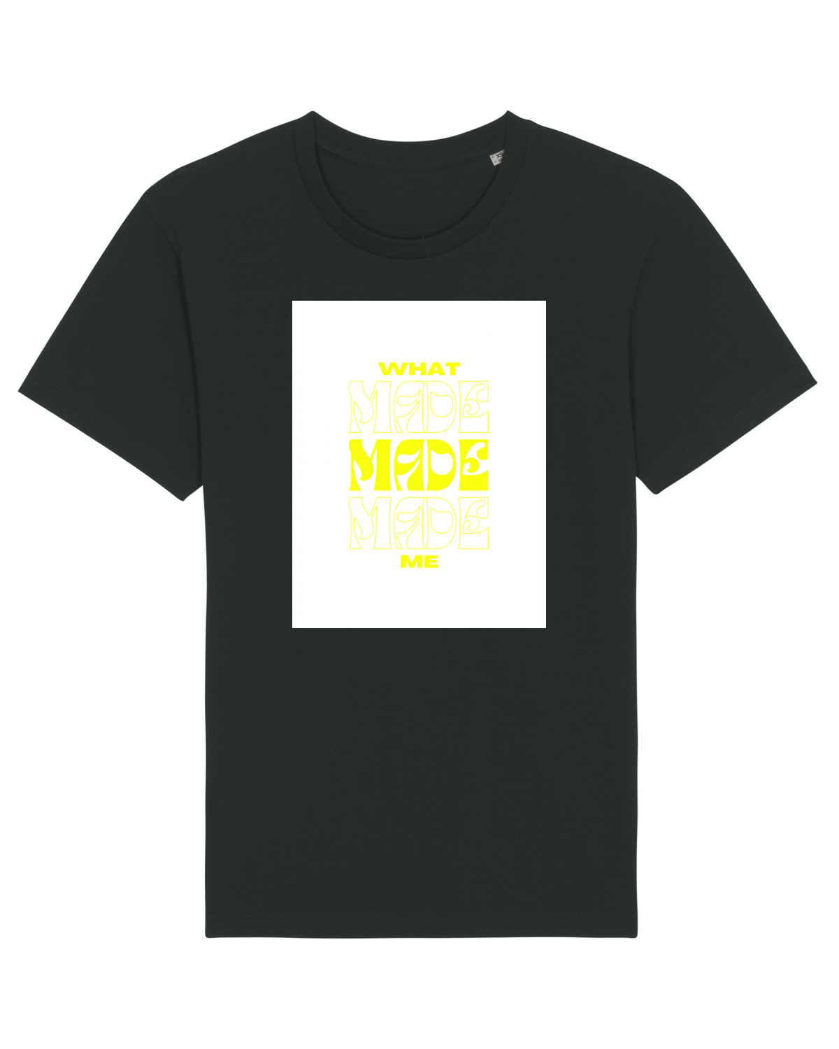 Tricou mânecă scurtă Unisex Rocker Black