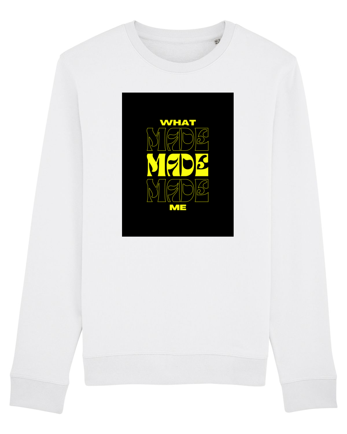 Bluză mânecă lungă Unisex Rise White