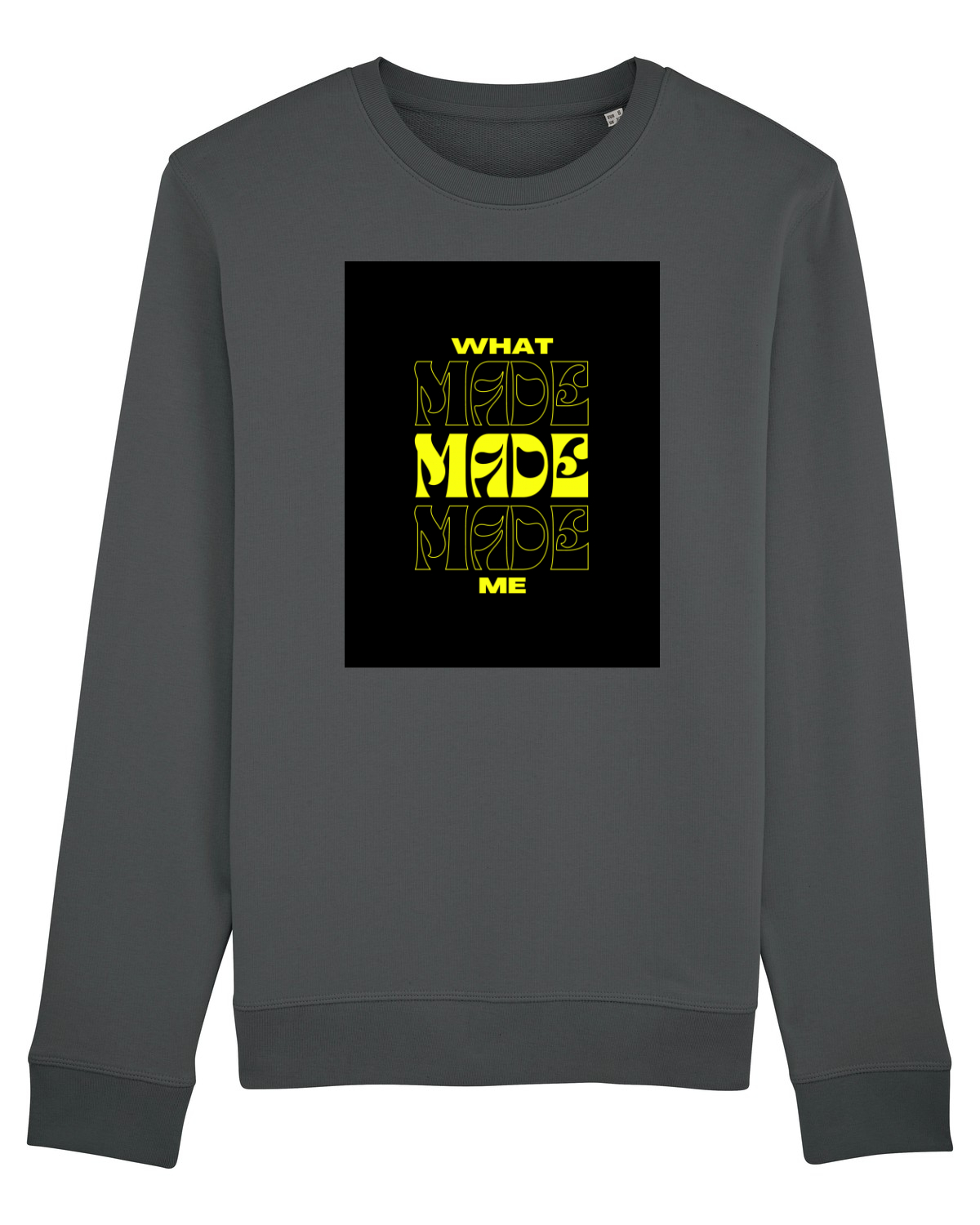 Bluză mânecă lungă Unisex Rise Anthracite