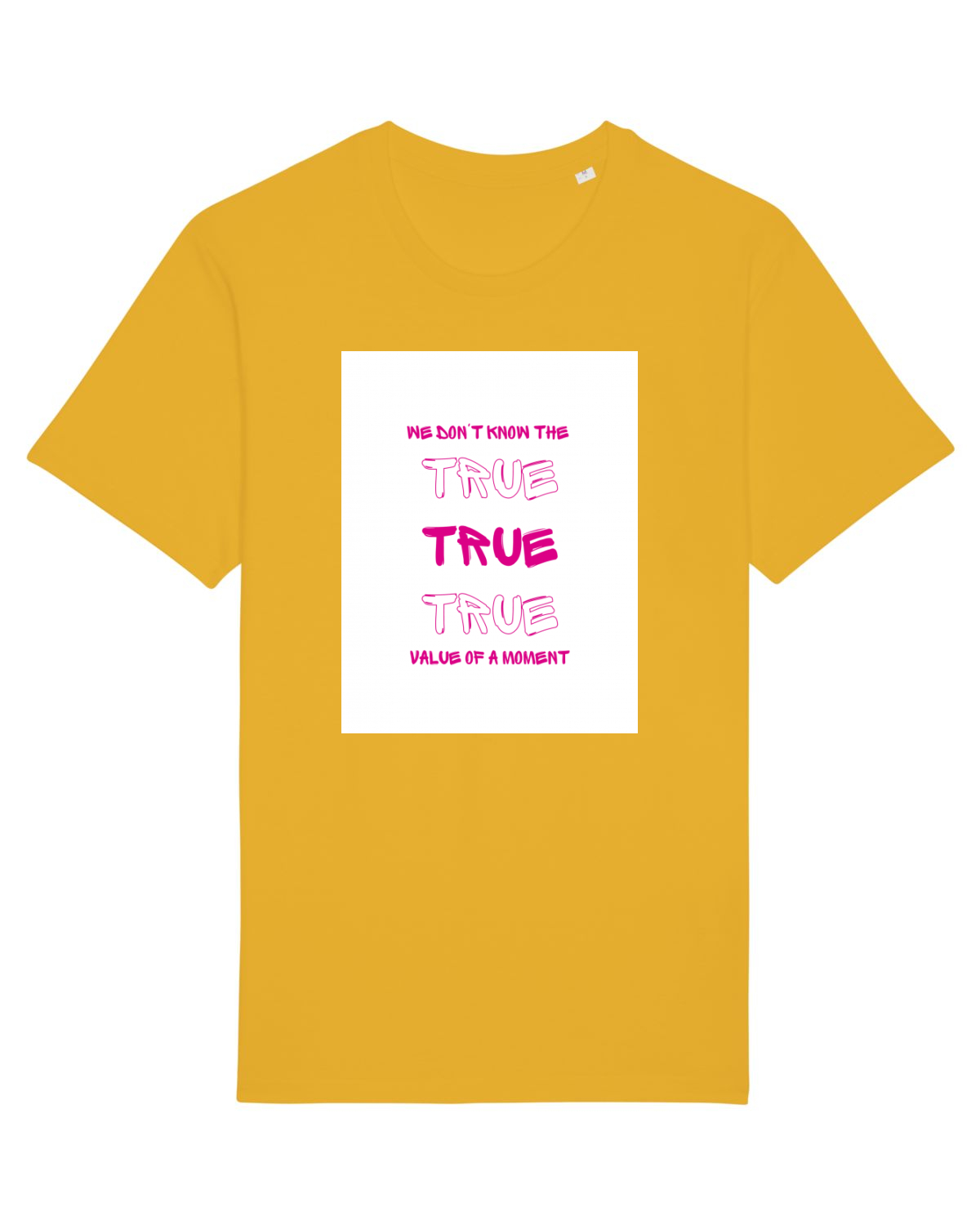 Tricou mânecă scurtă Unisex Rocker Spectra Yellow