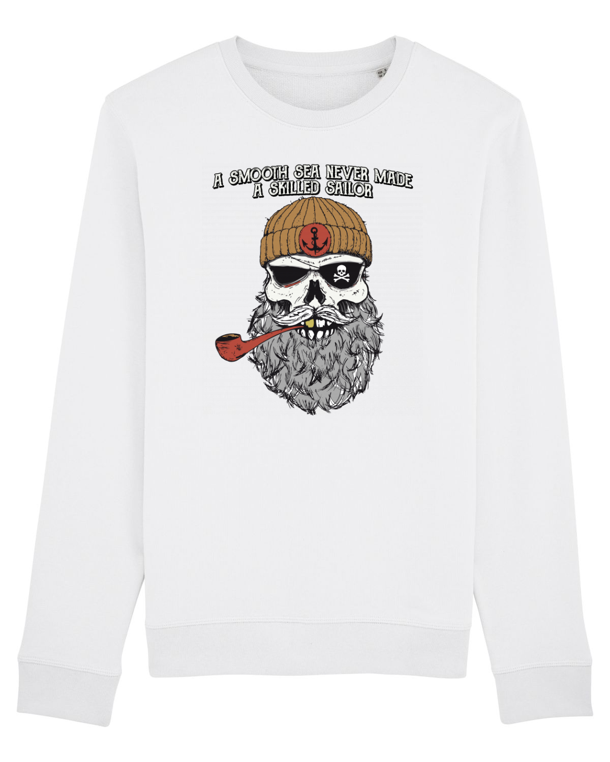 Bluză mânecă lungă Unisex Rise White