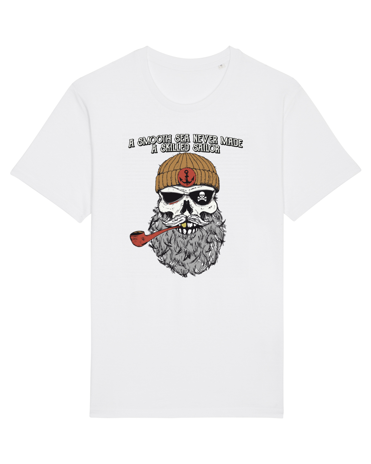 Tricou mânecă scurtă Unisex Rocker White