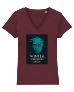 The King Of Ice  Tricou mânecă scurtă guler V Damă Evoker