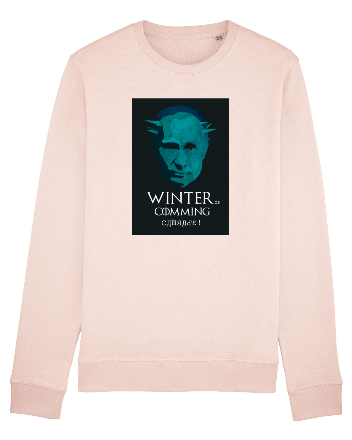 Bluză mânecă lungă Unisex Rise Candy Pink
