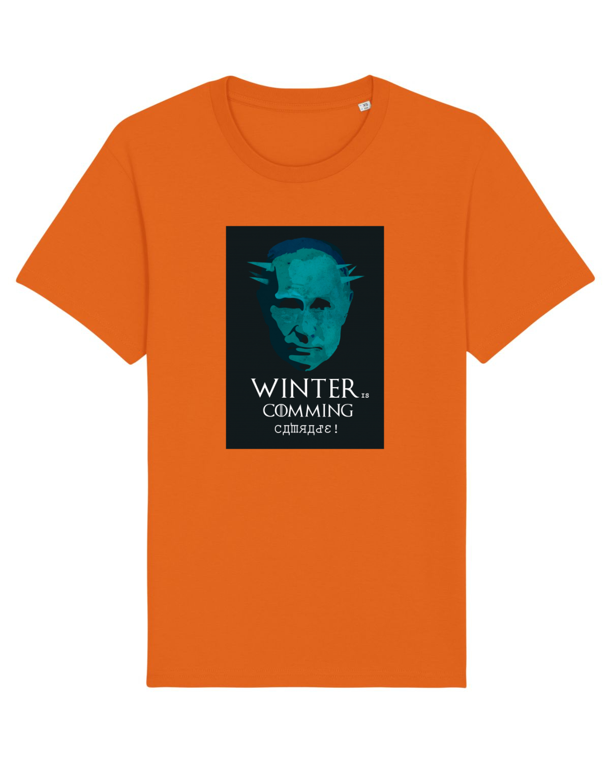 Tricou mânecă scurtă Unisex Rocker Bright Orange
