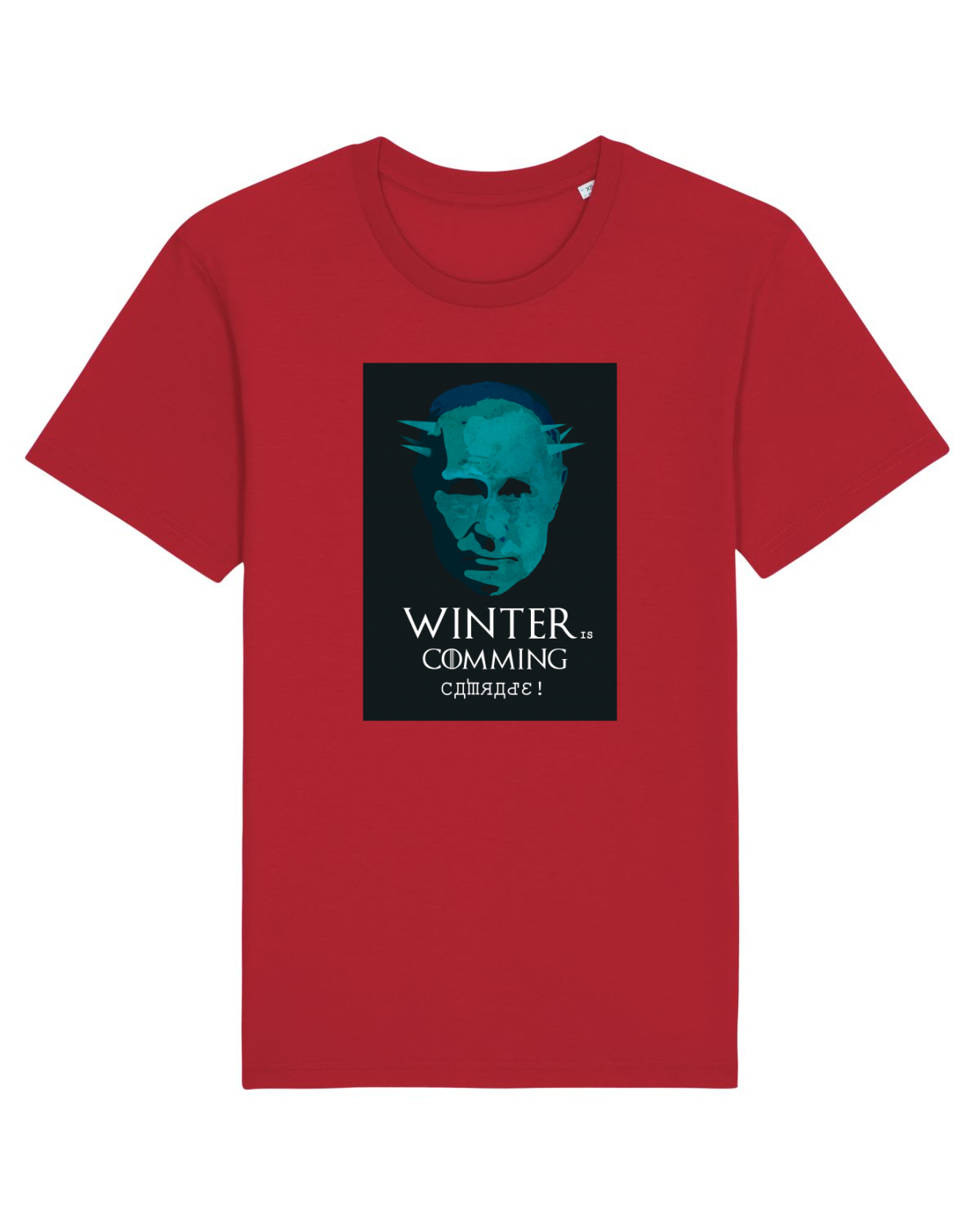 Tricou mânecă scurtă Unisex Rocker Red