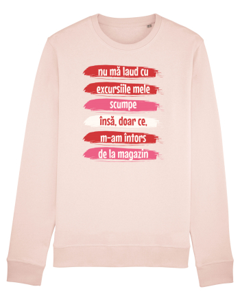 Nu mă laud cu excursiile mele scumpe Candy Pink