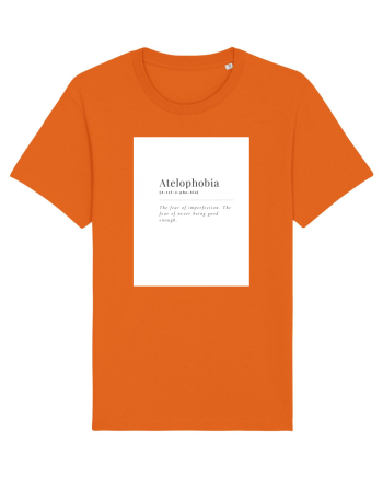 atelophobia Bright Orange