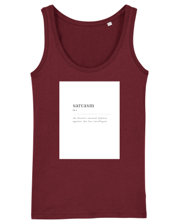 sarcasm Burgundy