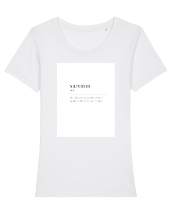 sarcasm White