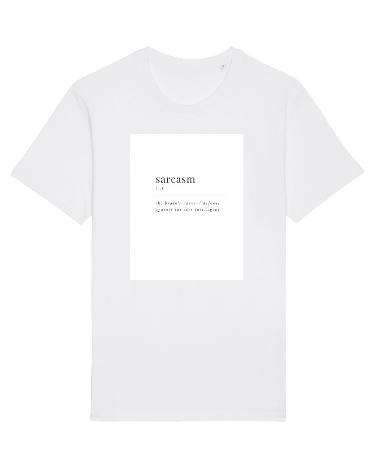 Tricou mânecă scurtă Unisex Rocker White