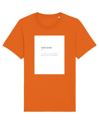 sarcasm Bright Orange