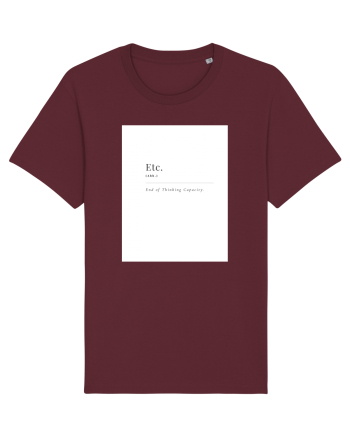 etc. Burgundy