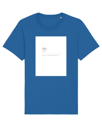 etc. Royal Blue