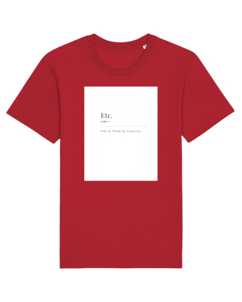 etc. Red