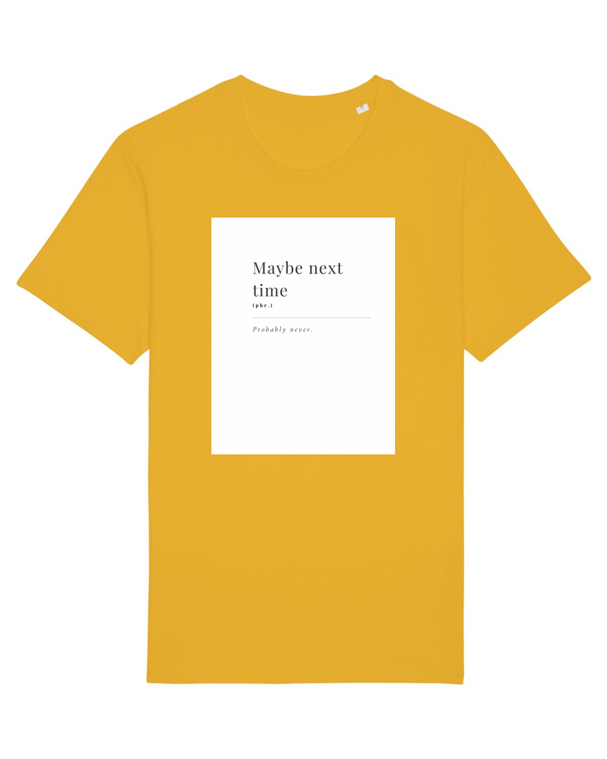 Tricou mânecă scurtă Unisex Rocker Spectra Yellow