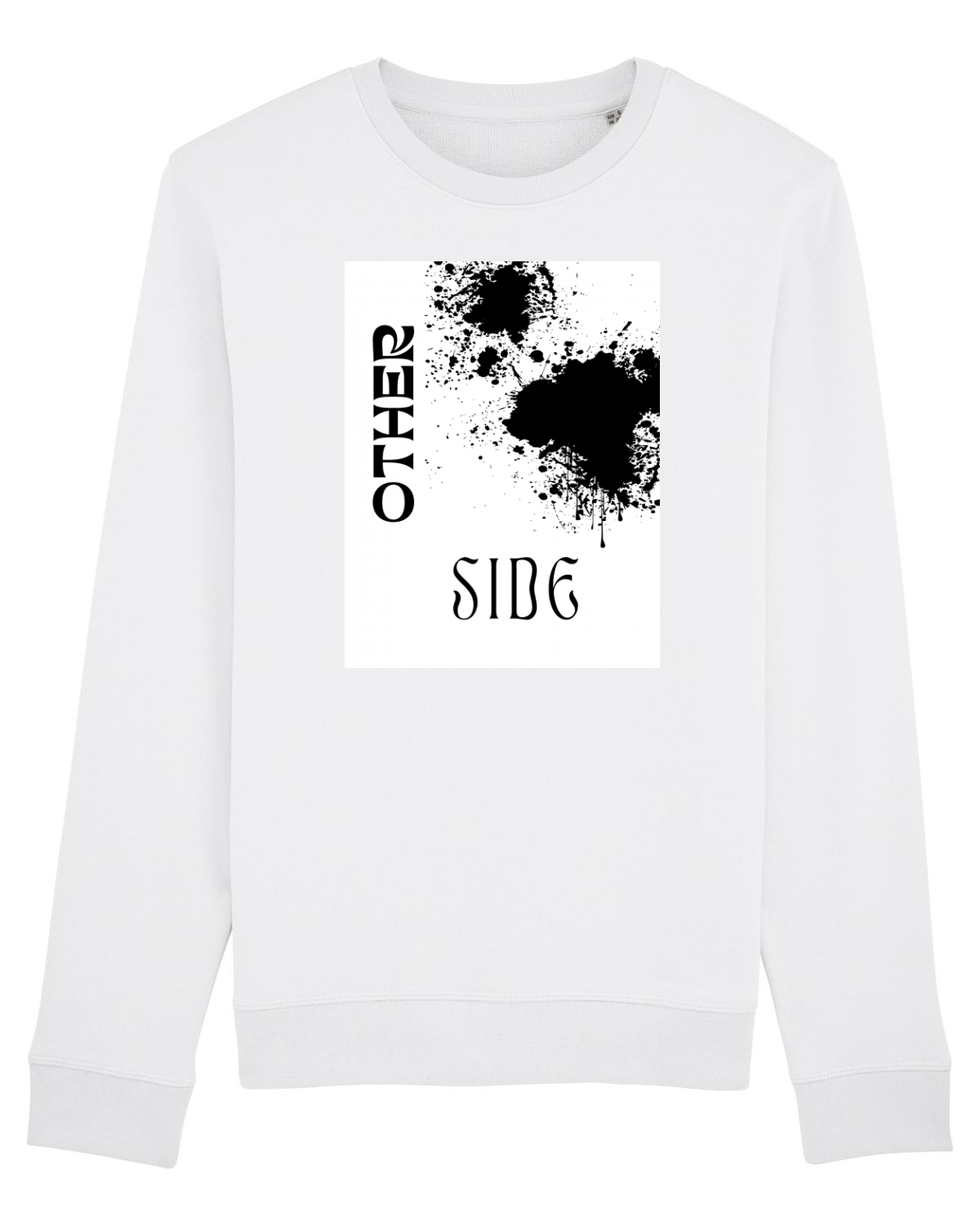 Bluză mânecă lungă Unisex Rise White