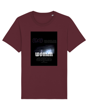 woman Burgundy