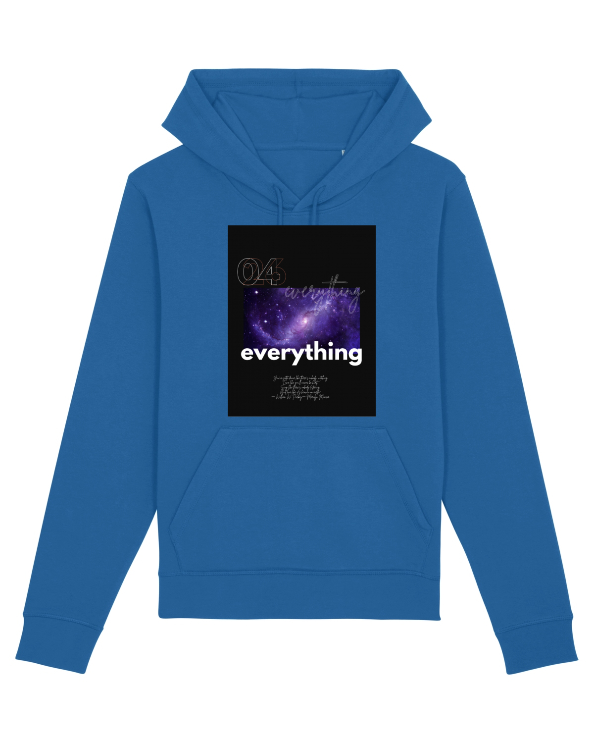 Hanorac Unisex Drummer Royal Blue