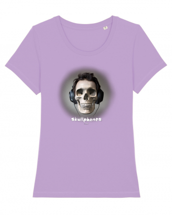 Craniu cu casti - skullphones 04 Lavender Dawn