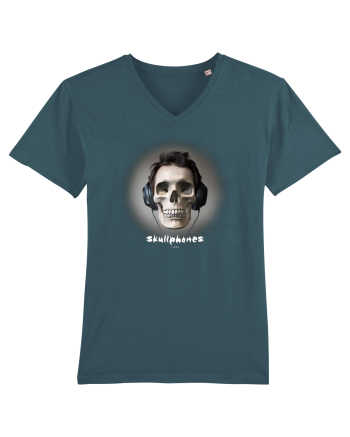 Craniu cu casti - skullphones 04 Stargazer