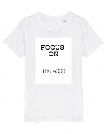 focus on the good White