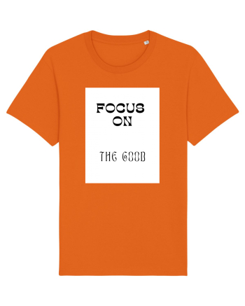 focus on the good Bright Orange