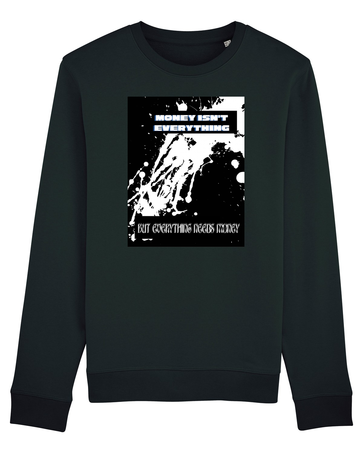 Bluză mânecă lungă Unisex Rise Black