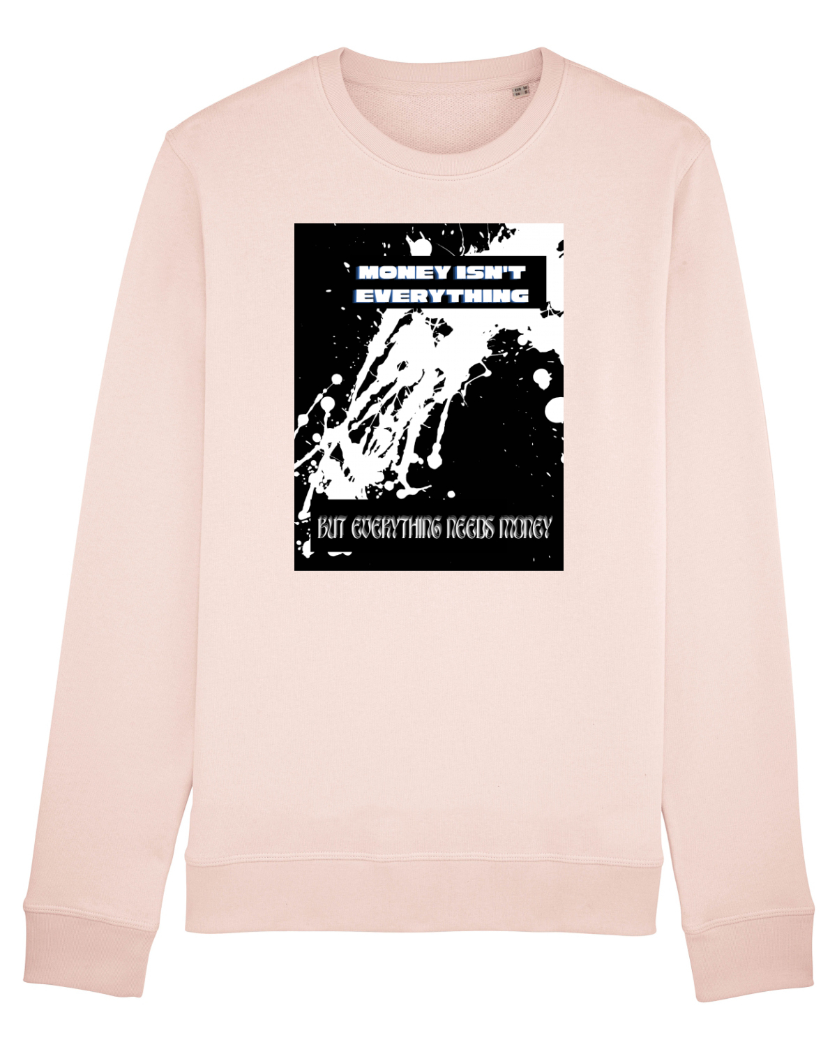 Bluză mânecă lungă Unisex Rise Candy Pink