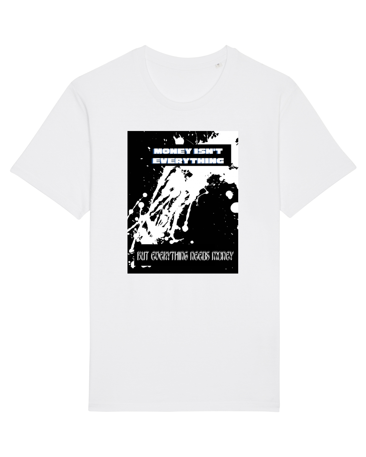 Tricou mânecă scurtă Unisex Rocker White