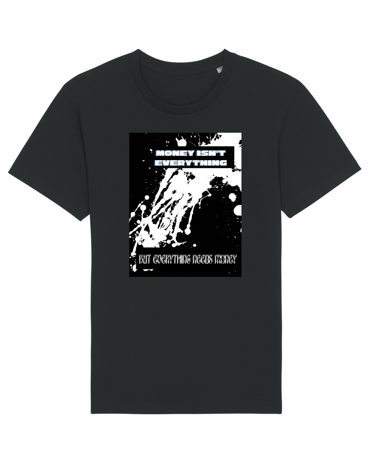 Tricou mânecă scurtă Unisex Rocker Black