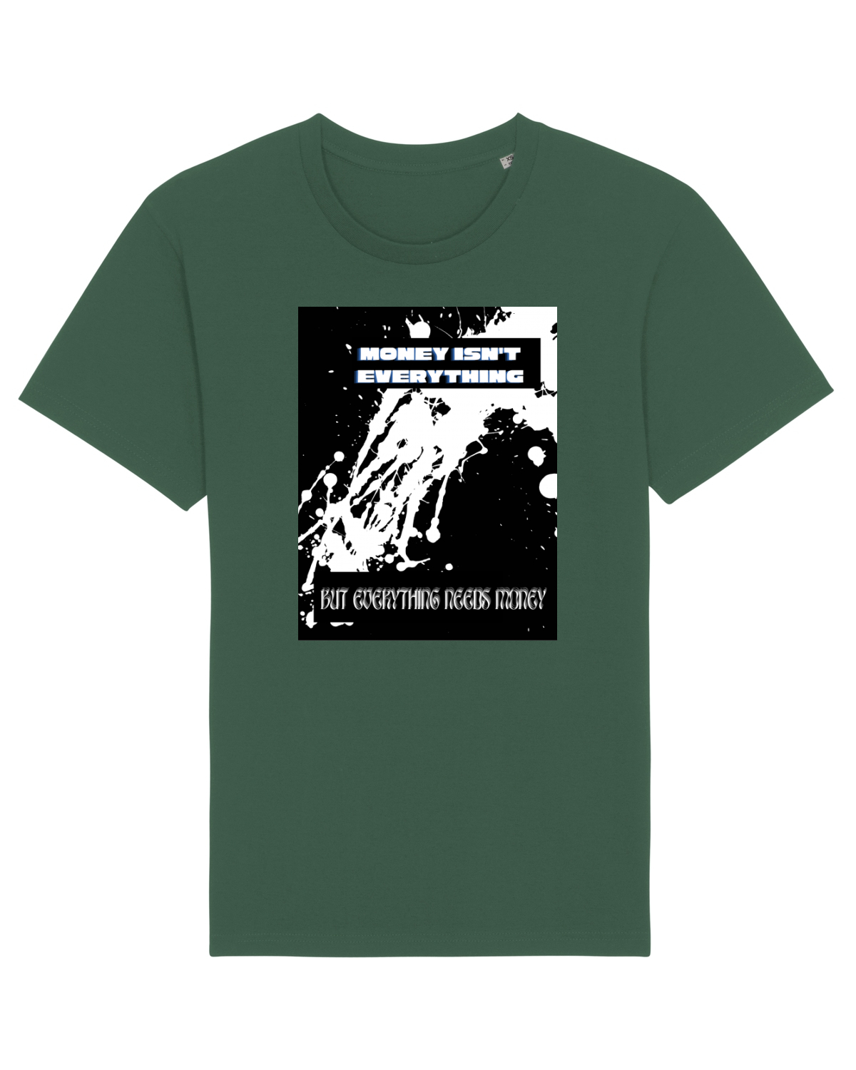 Tricou mânecă scurtă Unisex Rocker Bottle Green