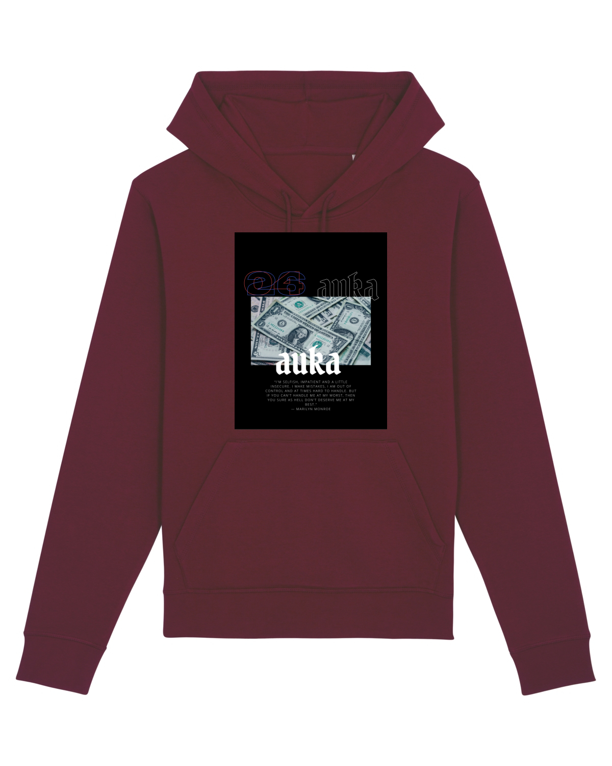 Hanorac Unisex Drummer Burgundy