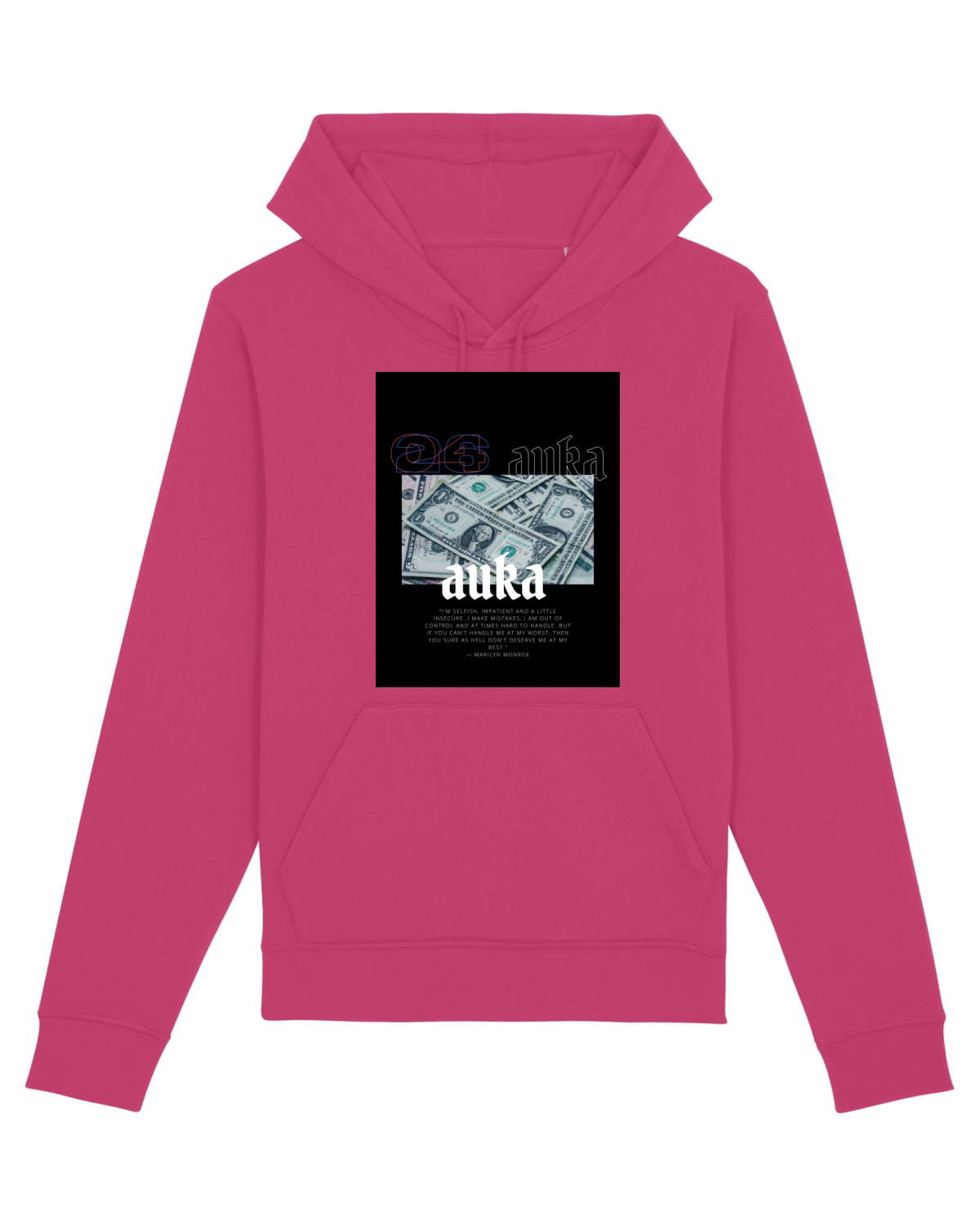 Hanorac Unisex Drummer Raspberry